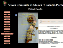 Tablet Screenshot of musicascuola.it